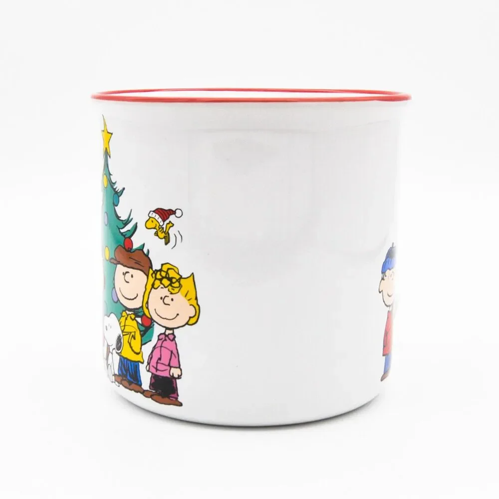 Peanuts Christmas Mug, Peanuts Gang Happy Holidays 23oz Ceramic Coffee Cup, New - Picture 9 of 9